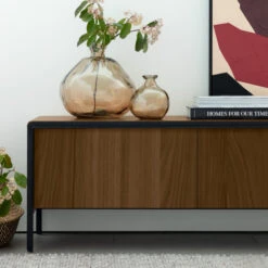 Tv-meubel Retro Design -BePureHome Verkoop kave home nadyria retro design tv meubel 02