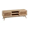 Rotan Tv-meubel Hout -BePureHome Verkoop kave home nalu houten tv meubel met webbing 01