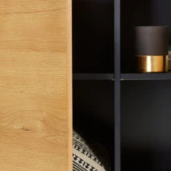 Dressoir Zwart Met Eiken 7 Dressoir Zwart Met Eiken -BePureHome Verkoop kave home savoi dressoir zwart met eiken 03