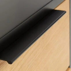 Nachtkastje Zwart Met Eiken -BePureHome Verkoop kave home savoi nachtkastje zwart met eiken 04