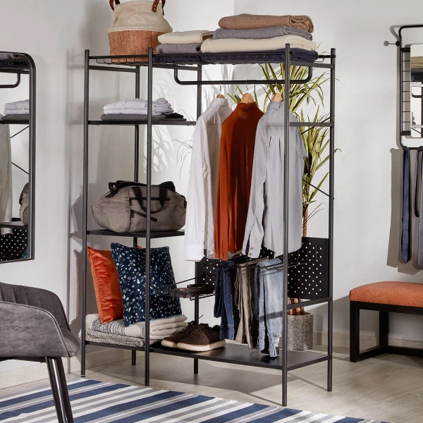 Open Stalen Kledingkast 6 Open Stalen Kledingkast - Afbeelding 6