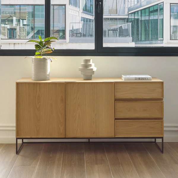 Modern Dressoir Eiken 1 Modern Dressoir Eiken