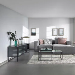 Zwart Tv-meubel Met Ribbelglas 13 Zwart Tv-meubel Met Ribbelglas -BePureHome Verkoop kave home trixie zwart tv meubel met ribbelglas 07 1