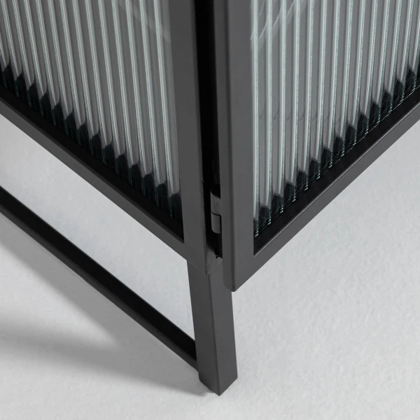 Zwart Tv-meubel Met Ribbelglas 7 Zwart Tv-meubel Met Ribbelglas - Afbeelding 7