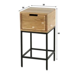 Klein Nachtkastje Acaciahout -BePureHome Verkoop klein nachtkastje acaciahout vico giani 07