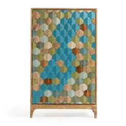 Kleurrijke Kast Mozaiek