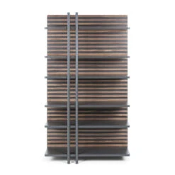 Open Wandrek Mat Grijs -BePureHome Verkoop laforma mahon open metalen boekenkast 02