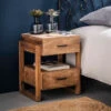 Mangohouten Nachtkastje 2 Lades 16 Mangohouten Nachtkastje 2 Lades -BePureHome Verkoop mangohouten nachtkastje 2 lades gobi giani 01 1