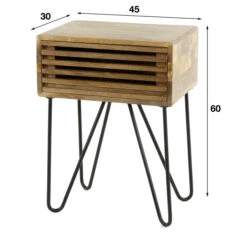 Mangohouten Nachtkastje Met Lade -BePureHome Verkoop mangohouten nachtkastje met lade tweak giani 06