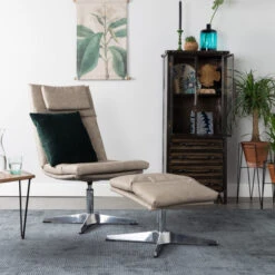 Metalen Vitrinekast Vintage -BePureHome Verkoop metalen vitrinekast otis lumz home 01