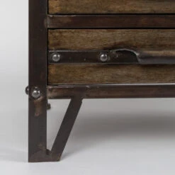 Metalen Vitrinekast Vintage -BePureHome Verkoop metalen vitrinekast otis lumz home 06