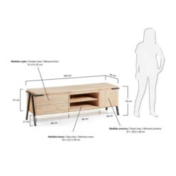 Design Tv-meubel Acaciahout 12 Design Tv-meubel Acaciahout -BePureHome Verkoop moderne tv meubel laforma disset 05