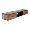 Zwevend Tv-meubel Teak -BePureHome Verkoop must living elemental hangend tv meubel teak 110 cm 01 2