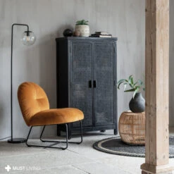 Zwarte Kast Met Rotan -BePureHome Verkoop must living provence zwarte kast met rotan 04