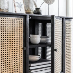 Webbing Kast Met Ronde Hoeken -BePureHome Verkoop must living raffles webbing wandkast met ronde hoeken 04