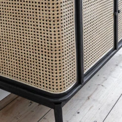 Webbing Kast Met Ronde Hoeken -BePureHome Verkoop must living raffles webbing wandkast met ronde hoeken 06