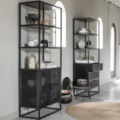 Open Kast Met Lades Rotan -BePureHome Verkoop must living spiderman open kast met lades rotan 03 1