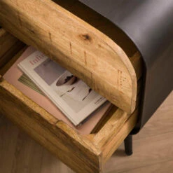 Nachtkastje Met 2 Mangohouten Lades -BePureHome Verkoop nachtkastje met 2 mangohouten lades carve giani 03