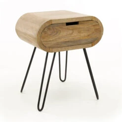 Nachtkastje Met Ronde Hoeken Mango Hout -BePureHome Verkoop nachtkastje met ronde hoeken mango hout barrel giani 03