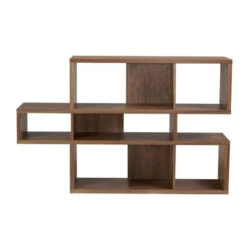 Lage Boekenkast Walnoot 100 Cm -BePureHome Verkoop noten wandkast tundo amavel 100 03 800x800 1