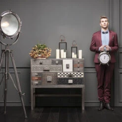 Retro Design Dressoir Chalet 14 Drawers -BePureHome Verkoop retro design dressoir chalet 14 drawers 5 800x800 1