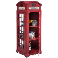 Telefooncel Vitrine Kast -BePureHome Verkoop retro vitrinekast london 03 800x800 1