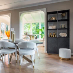 Zwarte Vakkenkast Met Visgraat -BePureHome Verkoop richmond interiors blackbone zwarte vakkenkast met visgraat 06