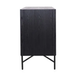 Dressoir Van Zwart Hout -BePureHome Verkoop richmond interiors blax dressoir van zwart hout 02