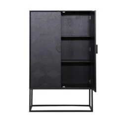 Grote Kast Zwart Hout -BePureHome Verkoop richmond interiors blax grote kast zwart hout 04