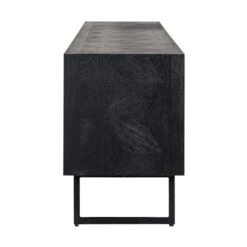 Tv-meubel Van Zwart Hout -BePureHome Verkoop richmond interiors blax tv meubel van zwart hout 02