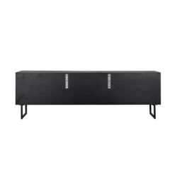 Tv-meubel Van Zwart Hout -BePureHome Verkoop richmond interiors blax tv meubel van zwart hout 03