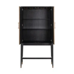 Design Wandkast Leer -BePureHome Verkoop richmond interiors bloomingville design wandkast leer 04