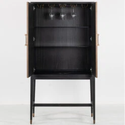 Design Wandkast Leer -BePureHome Verkoop richmond interiors bloomingville design wandkast leer 06