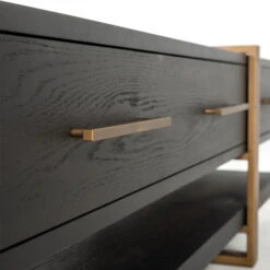 TV-dressoir Donker Hout -BePureHome Verkoop richmond interiors cambon tv dressoir donker hout 08