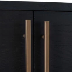 Wandkast Hout En Goud -BePureHome Verkoop richmond interiors cambon wandkast hout en goud 08