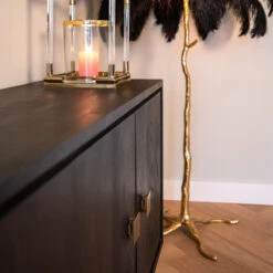 Zwart Dressoir Met Goud 7 Zwart Dressoir Met Goud -BePureHome Verkoop richmond interiors hunter zwart dressoir met goud 05