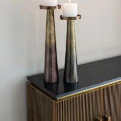 Dressoir Goud Met Marmer -BePureHome Verkoop richmond interiors ironville dressoir goud met marmer 07