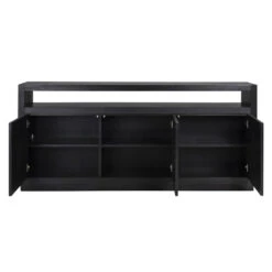 Dressoir Zwart Eiken 7 Dressoir Zwart Eiken -BePureHome Verkoop richmond interiors oakura dressoir zwart eiken 04