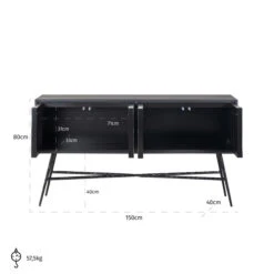 Dressoir Marmer -BePureHome Verkoop richmond interiors rostelli dressoir marmer 05