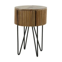 Rond Nachtkastje Mangohout -BePureHome Verkoop rond nachtkastje mangohout tweak giani 05