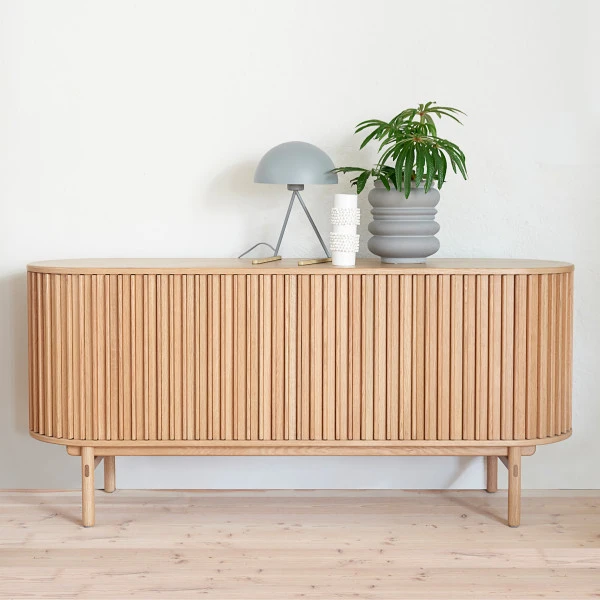 Scandinavisch Dressoir Eikenfineer 5 Scandinavisch Dressoir Eikenfineer - Afbeelding 5