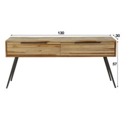 Speels Tv-meubel Teakhout 13 Speels Tv-meubel Teakhout -BePureHome Verkoop speels tv meubel teakhout teca strip giani 07