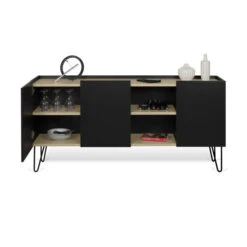 Dressoir Met Eiken -BePureHome Verkoop temahome nina eiken dressoir 03