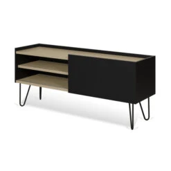 Tv-meubel Met Eiken -BePureHome Verkoop temahome nina eiken tv meubel 06