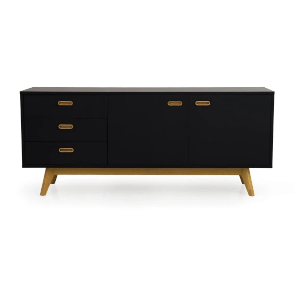 Dressoir Scandinavisch Met Eiken 2 Dressoir Scandinavisch Met Eiken - Afbeelding 2