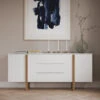 Modern Dressoir Met Eiken 4 Modern Dressoir Met Eiken -BePureHome Verkoop tenzo birka modern dressoir wit met eiken 01 1