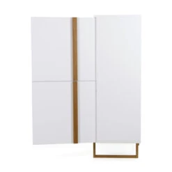 Moderne Bergkast Met Eiken -BePureHome Verkoop tenzo birka moderne bergkast wit met eiken 06 1