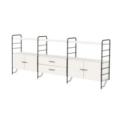 Witte Wandkast Samenstellen -BePureHome Verkoop tenzo dakota samen te stellen wandkast 02