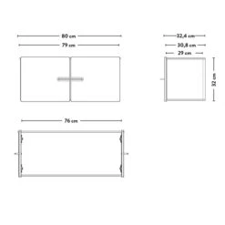 Witte Wandkast Samenstellen -BePureHome Verkoop tenzo dakota samen te stellen wandkast 06
