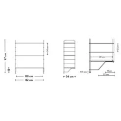 Witte Wandkast Samenstellen -BePureHome Verkoop tenzo dakota samen te stellen wandkast 07